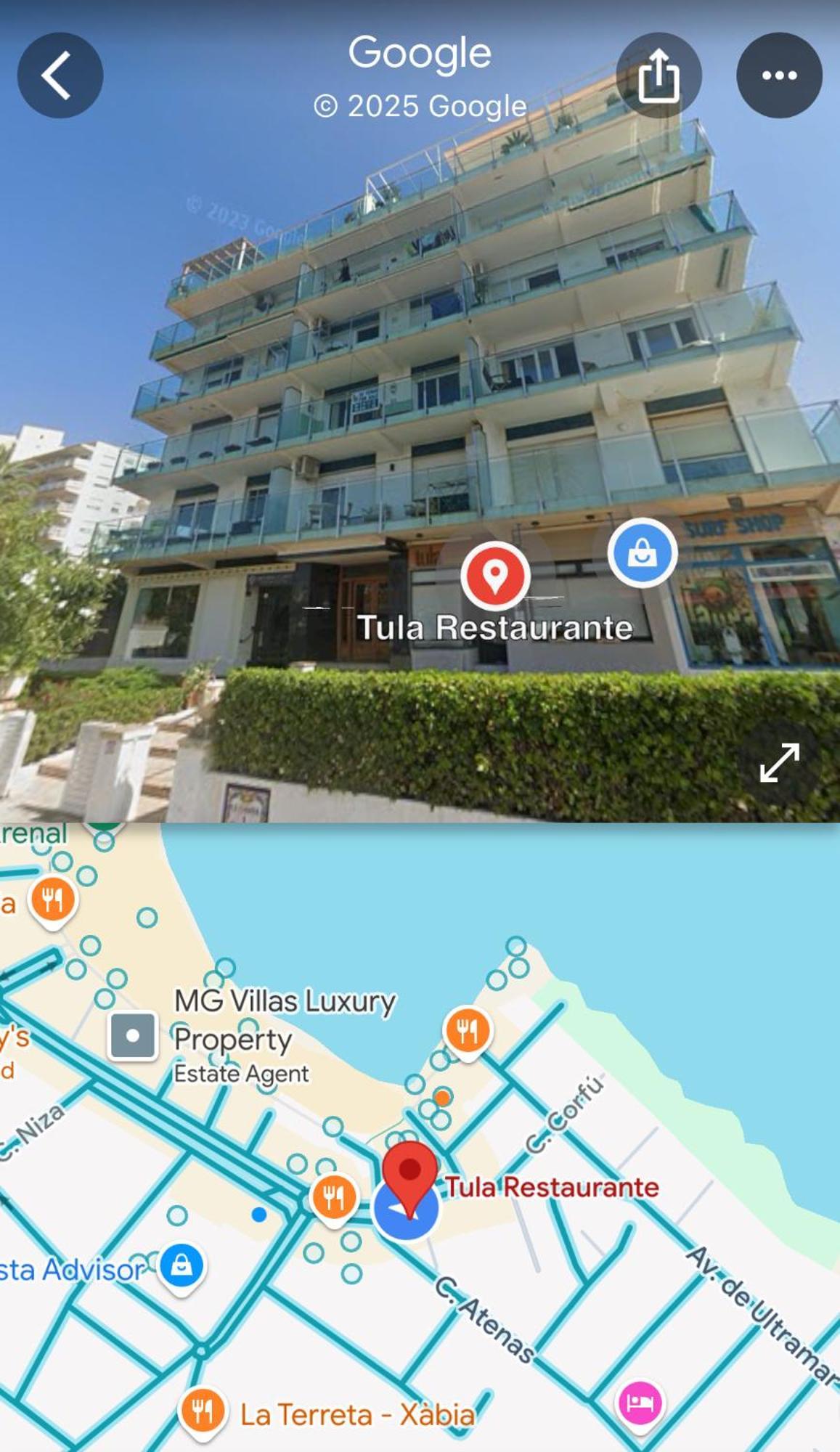 Ferienwohnung Arenal Sea View Jávea Exterior foto